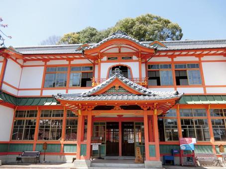 佐賀 武雄 武雄温泉新館2 武雄温泉新館,武雄温泉,温泉の写真素材