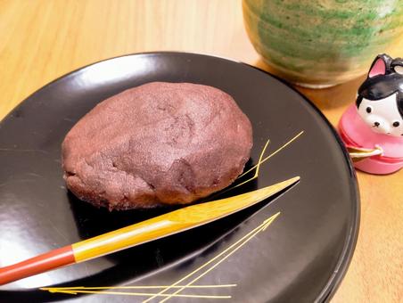 お茶とおはぎと お茶とおはぎとの写真