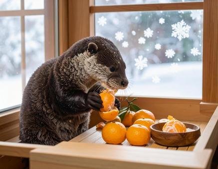 みかんとかわうそ みかんとかわうその写真