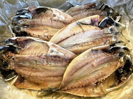 アジの開き(冷凍)13 アジの開き(冷凍)13 アジの開き,アジ,干物の写真素材