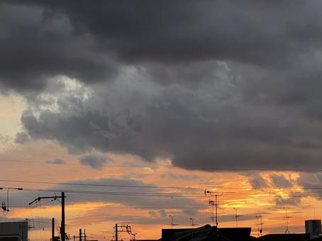 夕焼け 夕焼けの写真