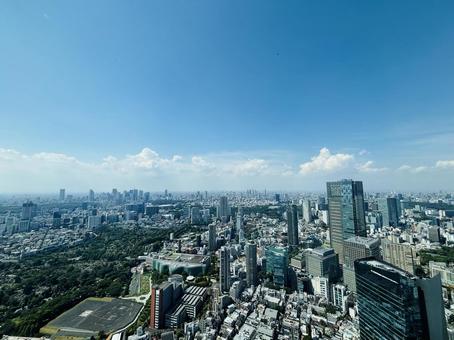 六本木ヒルズからの風景02 六本木ヒルズからの風景02 日本,関東地方,東京都の写真素材