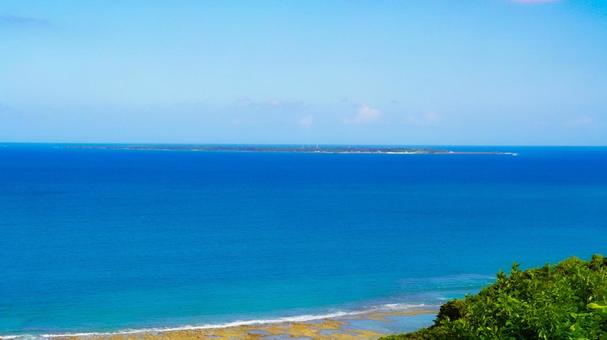 青い海 青い海の写真