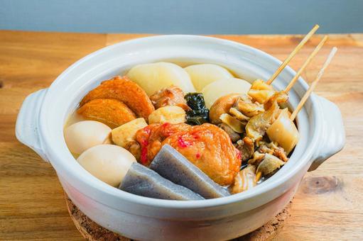 具だくさんのおでん おでん,鍋料理,大根の写真素材