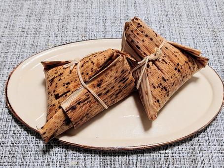 ちまき ちまき,蒸し料理,もち米の写真素材