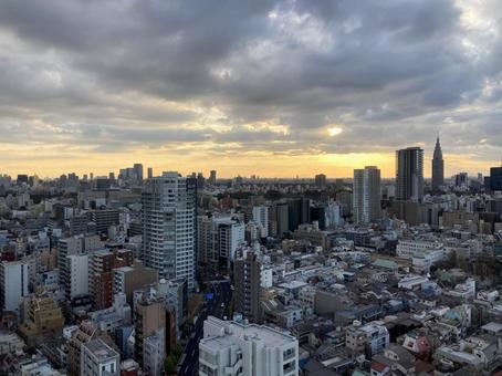 Shinjuku evening view, JPG Shinjuku evening view, JPG