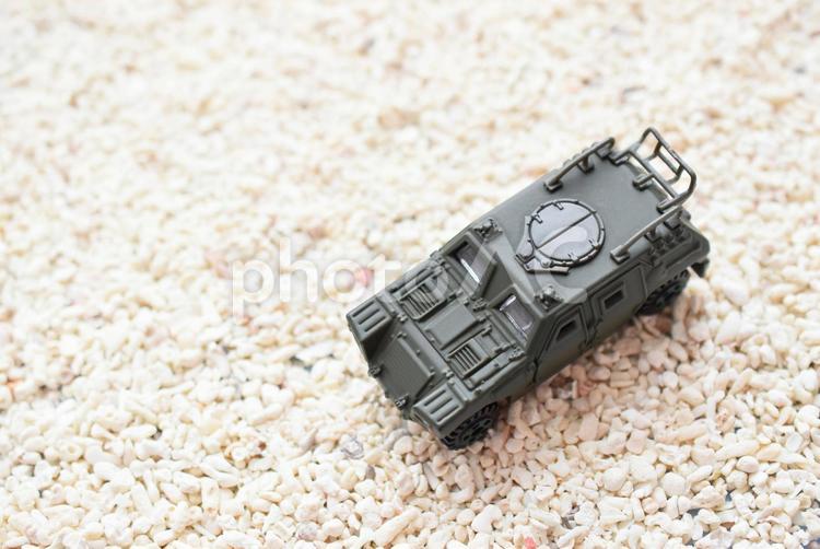 自衛隊・災害派遣 自衛隊,陸上自衛隊,車の写真素材