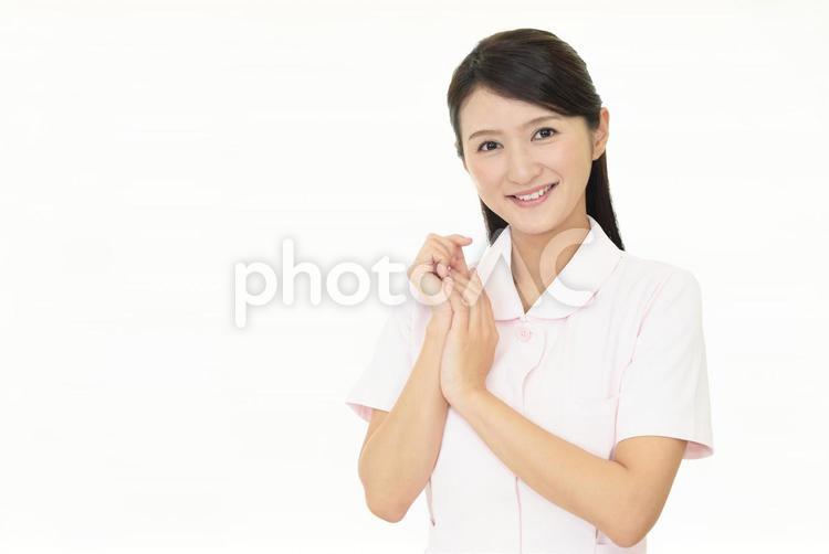 笑顔の医療スタッフ 女性,看護師,看護士の写真素材