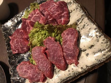 焼肉 焼肉 焼肉,カルビ,生肉の写真素材