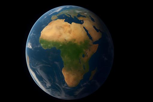 サハラとコンゴの大地の写真