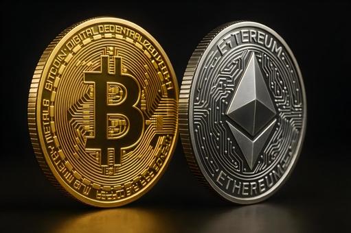 金銀の暗号コイン 金銀の暗号コインの写真
