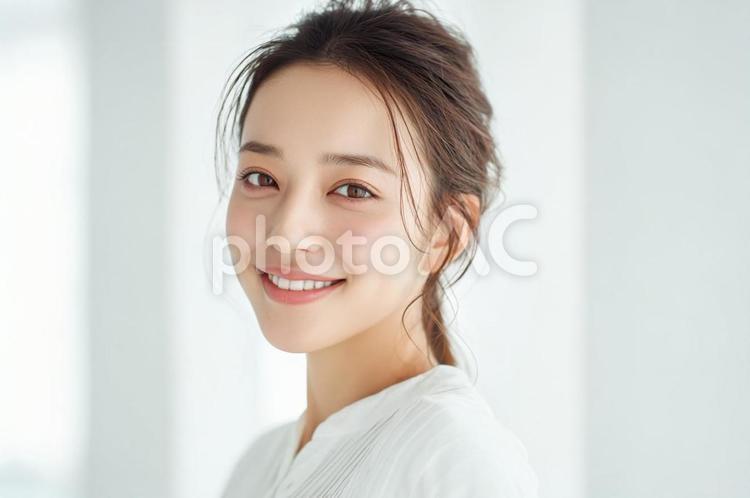 美容関連女性イメージ-9 女性,スキンケア,人物の写真素材