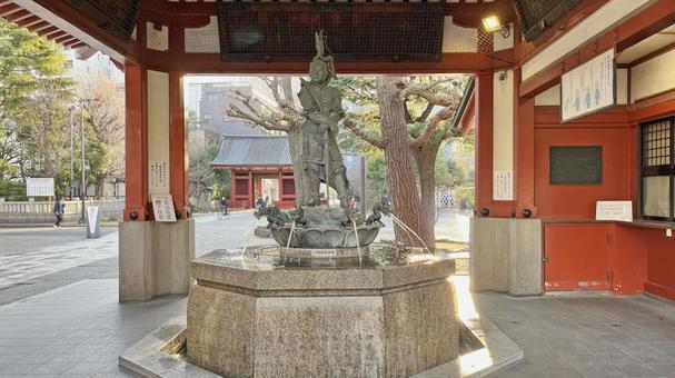 Photo, sensoji মন্দির, jinlongshan, ড্রাগন রাজা শাকারার মূর্তি, 