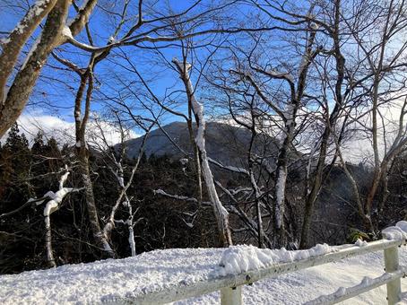 冬山 冬山 デート,自然,晴れの写真素材
