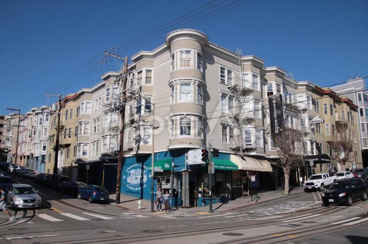 サンフランシスコの街並み３ サンフランシスコ,西海岸,アメリカ西海岸の写真素材