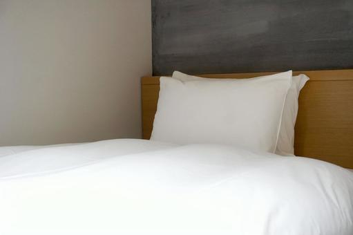 ベッドルーム ベッドルーム,寝室,枕の写真素材