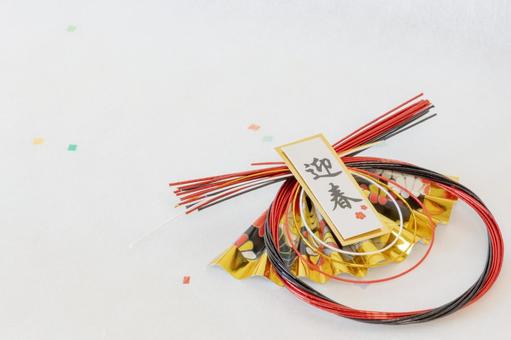 お正月・和のイメージの水引飾り 水引,飾り,和風の写真素材