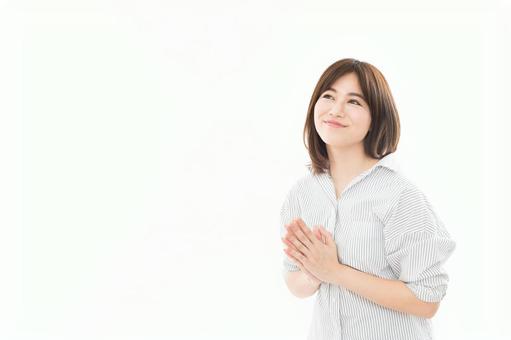 若い女性 嬉しい 楽しい 若い女性 嬉しい 楽しいの写真