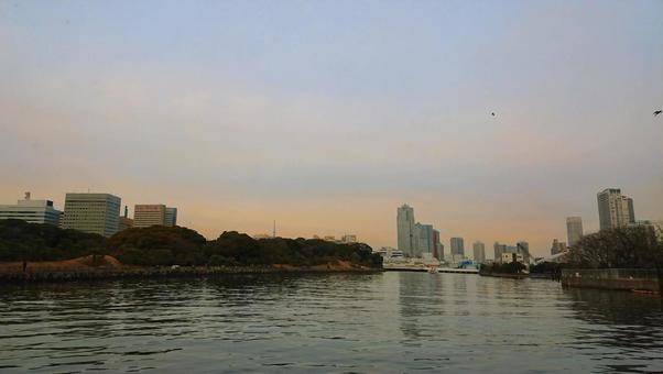 View from the water bus along the Sumida River, JPG