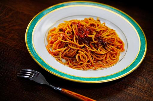 ミートソーススパゲティ ミートソーススパゲティ 食事,食卓,ミートソースの写真素材