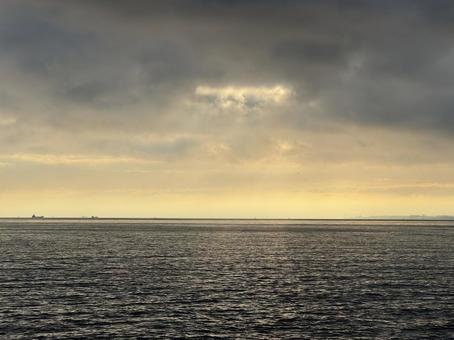 海 夕方 海 夕方の写真