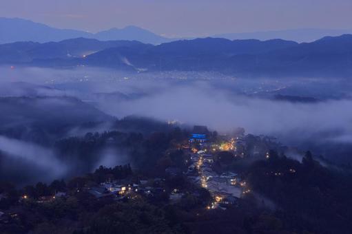 吉野山の風景の写真