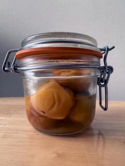 Homemade plums, JPG