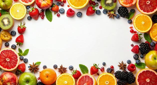 フルーツフレームの写真