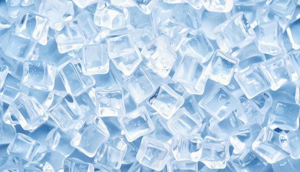 ひんやり砕けた氷のテクスチャ ひんやり砕けた氷のテクスチャの写真