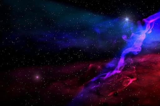 幻想的背景素材　散光星雲と深宇宙 深宇宙,宇宙,散光星雲の写真素材