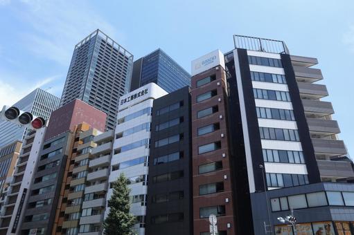 浜松町 街並み 浜松町 街並み 浜松町,オフィス街,街並みの写真素材