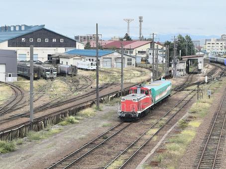 苗穂工場 苗穂工場 鉄道,工場,車両基地の写真素材