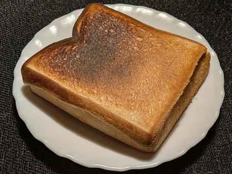 小雪前日の朝食のホットサンドイッチ 食パン,サンドイッチ,軽食の写真素材