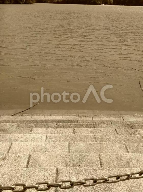 水と階段 休暇,風景,旅の写真素材