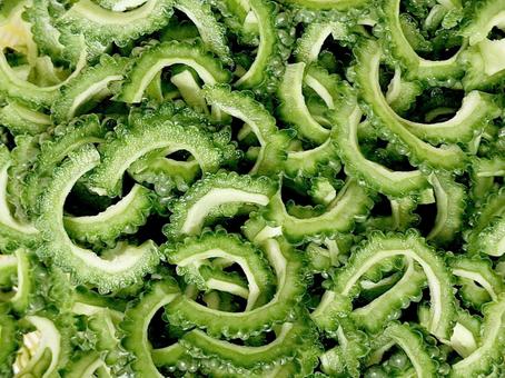 夏野菜ゴーヤのカット食材壁紙 夏野菜ゴーヤのカット食材壁紙 夏野菜,野菜,ゴーヤの写真素材