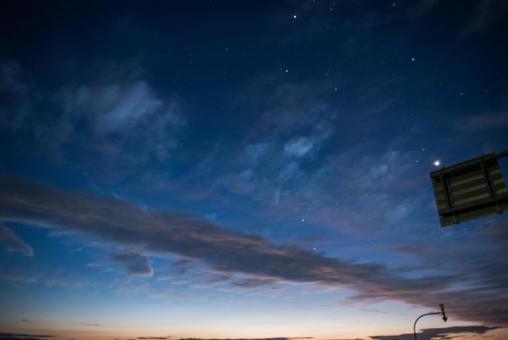 朝焼けの空 朝焼けの空の写真