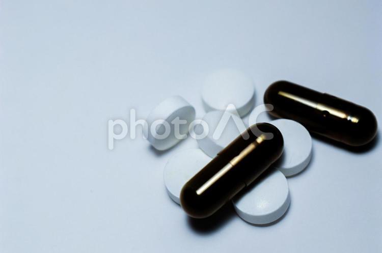 薬のイメージ㉓ 薬,錠剤,頭痛の写真素材