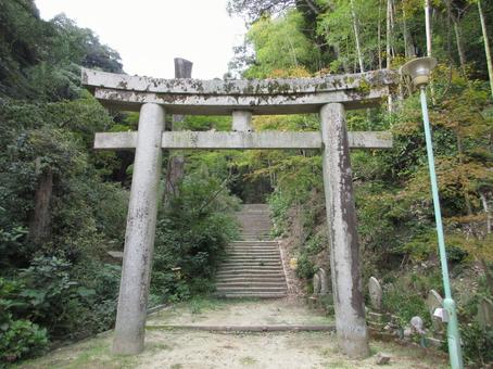 広島県-草戸愛宕神社-鳥居 広島県-草戸愛宕神社-鳥居 草戸愛宕神社,神社,鳥居の写真素材