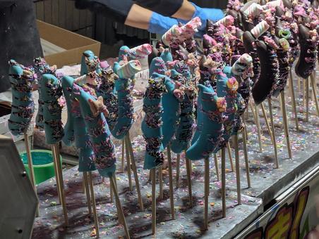 チョコバナナ チョコバナナ,スイーツ,食べ物の写真素材