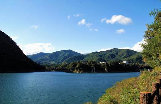 山と湖 山と湖の写真