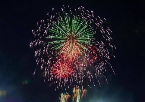 打上げ花火 打上げ花火の写真
