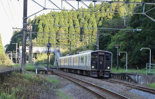 山間の駅 山間の駅の写真
