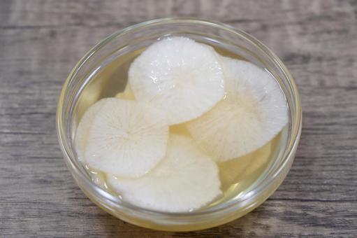 はちみつ大根 はちみつ大根,ハチミツ,民間療法の写真素材