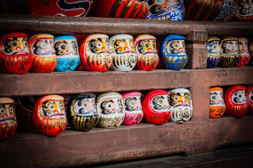 群馬県　少林山達磨寺 群馬,群馬県,達磨寺の写真素材