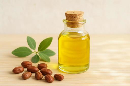 自然の恵みホホバオイルの写真