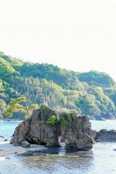 島根・松江美保関の惣津海岸 島根・松江美保関の惣津海岸 美保関,惣津海岸,岩場の写真素材
