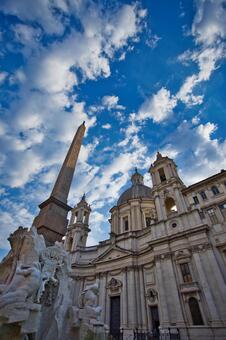 ヨーロッパの風景３ 闘技場,観光地,観光の写真素材