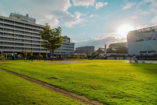 【福井】福井市中央公園 【福井】福井市中央公園 福井,公園,福井市中央公園の写真素材