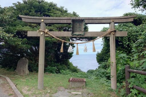 島根県-美保神社-飛地境内-鳥居 島根県-美保神社-飛地境内-鳥居 美保神社,神社,飛地境内の写真素材
