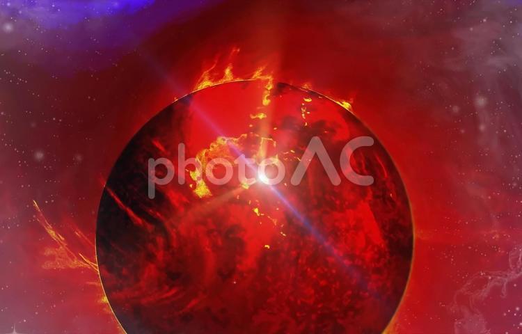 宇宙イメージ素材/太陽・フレア 太陽,フレア,爆発現象の写真素材
